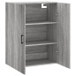 vidaXL Wandschrank Grau Sonoma 69,5x34x90 cm vidaXL Wandschrank Grau Sonoma 69,5x34x90 cm