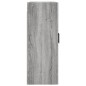 vidaXL Wandschrank Grau Sonoma 69,5x34x90 cm vidaXL Wandschrank Grau Sonoma 69,5x34x90 cm