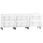 vidaXL Sideboards 3 Stk. Hochglanz-Weiß 60x35x70 cm Holzwerkstoff vidaXL Sideboards 3 Stk. Hochglanz-Weiß 60x35x70 cm Holzwerkstoff
