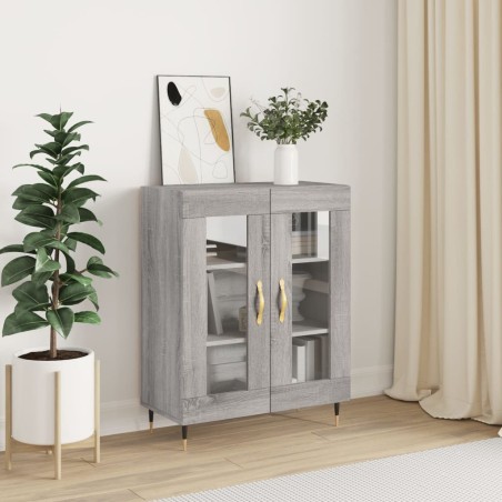 vidaXL Sideboard Grau Sonoma 69,5x34x90 cm Holzwerkstoff