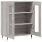 vidaXL Sideboard Grau Sonoma 69,5x34x90 cm Holzwerkstoff vidaXL Sideboard Grau Sonoma 69,5x34x90 cm Holzwerkstoff