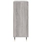 vidaXL Sideboard Grau Sonoma 69,5x34x90 cm Holzwerkstoff vidaXL Sideboard Grau Sonoma 69,5x34x90 cm Holzwerkstoff