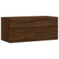 vidaXL Wandschrank Braun Eichen-Optik 80x36,5x35 cm Holzwerkstoff vidaXL Wandschrank Braun Eichen-Optik 80x36,5x35 cm Holzwerkstoff