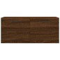 vidaXL Wandschrank Braun Eichen-Optik 80x36,5x35 cm Holzwerkstoff vidaXL Wandschrank Braun Eichen-Optik 80x36,5x35 cm Holzwerkstoff