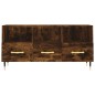 vidaXL TV-Schrank Räuchereiche 102x36x50 cm Holzwerkstoff vidaXL TV-Schrank Räuchereiche 102x36x50 cm Holzwerkstoff