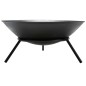 Perel Feuerschale 56x26 cm Schwarz Perel Feuerschale 56x26 cm Schwarz