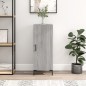 vidaXL Sideboard Grau Sonoma 34,5x34x90 cm Holzwerkstoff vidaXL Sideboard Grau Sonoma 34,5x34x90 cm Holzwerkstoff