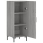 vidaXL Sideboard Grau Sonoma 34,5x34x90 cm Holzwerkstoff vidaXL Sideboard Grau Sonoma 34,5x34x90 cm Holzwerkstoff