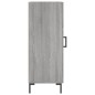 vidaXL Sideboard Grau Sonoma 34,5x34x90 cm Holzwerkstoff vidaXL Sideboard Grau Sonoma 34,5x34x90 cm Holzwerkstoff