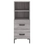vidaXL Sideboard Grau Sonoma 34,5x34x90 cm Holzwerkstoff vidaXL Sideboard Grau Sonoma 34,5x34x90 cm Holzwerkstoff