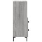 vidaXL Sideboard Grau Sonoma 34,5x34x90 cm Holzwerkstoff vidaXL Sideboard Grau Sonoma 34,5x34x90 cm Holzwerkstoff