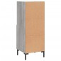 vidaXL Sideboard Grau Sonoma 34,5x34x90 cm Holzwerkstoff vidaXL Sideboard Grau Sonoma 34,5x34x90 cm Holzwerkstoff