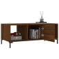 vidaXL Couchtisch Braun Eichen-Optik 102x50x40 cm Holzwerkstoff vidaXL Couchtisch Braun Eichen-Optik 102x50x40 cm Holzwerkstoff