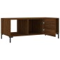 vidaXL Couchtisch Braun Eichen-Optik 102x50x40 cm Holzwerkstoff vidaXL Couchtisch Braun Eichen-Optik 102x50x40 cm Holzwerkstoff