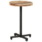 vidaXL Bistrotisch Rund Ø50x75 cm Altholz Massiv vidaXL Bistrotisch Rund Ø50x75 cm Altholz Massiv