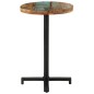 vidaXL Bistrotisch Rund Ø50x75 cm Altholz Massiv vidaXL Bistrotisch Rund Ø50x75 cm Altholz Massiv