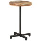 vidaXL Bistrotisch Rund Ø50x75 cm Altholz Massiv vidaXL Bistrotisch Rund Ø50x75 cm Altholz Massiv