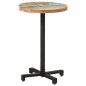 vidaXL Bistrotisch Rund Ø50x75 cm Altholz Massiv vidaXL Bistrotisch Rund Ø50x75 cm Altholz Massiv