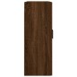vidaXL Wandschrank Braun Eichen-Optik 69,5x34x90 cm vidaXL Wandschrank Braun Eichen-Optik 69,5x34x90 cm