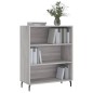 vidaXL Regalschrank Grau Sonoma 69,5x32,5x90 cm Holzwerkstoff vidaXL Regalschrank Grau Sonoma 69,5x32,5x90 cm Holzwerkstoff