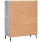 vidaXL Regalschrank Grau Sonoma 69,5x32,5x90 cm Holzwerkstoff vidaXL Regalschrank Grau Sonoma 69,5x32,5x90 cm Holzwerkstoff