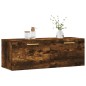 vidaXL Wandschrank Räuchereiche 100x36,5x35 cm Holzwerkstoff vidaXL Wandschrank Räuchereiche 100x36,5x35 cm Holzwerkstoff