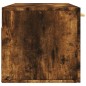 vidaXL Wandschrank Räuchereiche 100x36,5x35 cm Holzwerkstoff vidaXL Wandschrank Räuchereiche 100x36,5x35 cm Holzwerkstoff