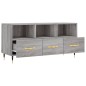 vidaXL TV-Schrank Grau Sonoma 102x36x50 cm Holzwerkstoff vidaXL TV-Schrank Grau Sonoma 102x36x50 cm Holzwerkstoff