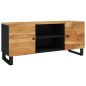 vidaXL TV-Schrank 105x33x46 cm Massivholz Akazie vidaXL TV-Schrank 105x33x46 cm Massivholz Akazie