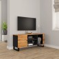 vidaXL TV-Schrank 105x33x46 cm Massivholz Akazie vidaXL TV-Schrank 105x33x46 cm Massivholz Akazie