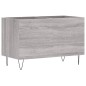 vidaXL Plattenschrank Grau Sonoma 74,5x38x48 cm Holzwerkstoff vidaXL Plattenschrank Grau Sonoma 74,5x38x48 cm Holzwerkstoff
