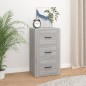 vidaXL Sideboard Grau Sonoma 40x33x70 cm Holzwerkstoff vidaXL Sideboard Grau Sonoma 40x33x70 cm Holzwerkstoff