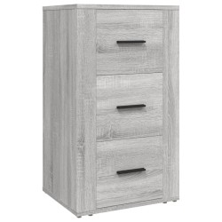 vidaXL Sideboard Grau Sonoma 40x33x70 cm Holzwerkstoff