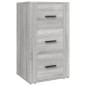 vidaXL Sideboard Grau Sonoma 40x33x70 cm Holzwerkstoff vidaXL Sideboard Grau Sonoma 40x33x70 cm Holzwerkstoff