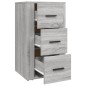 vidaXL Sideboard Grau Sonoma 40x33x70 cm Holzwerkstoff vidaXL Sideboard Grau Sonoma 40x33x70 cm Holzwerkstoff