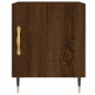 vidaXL Nachttische 2 Stk. Braun Eichen-Optik 40x40x50 cm Holzwerkstoff vidaXL Nachttische 2 Stk. Braun Eichen-Optik 40x40x50 cm Holzwerkstoff