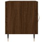 vidaXL Nachttische 2 Stk. Braun Eichen-Optik 40x40x50 cm Holzwerkstoff vidaXL Nachttische 2 Stk. Braun Eichen-Optik 40x40x50 cm Holzwerkstoff