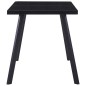 vidaXL Esstisch Schwarz 140 x 70 x 75 cm Hartglas vidaXL Esstisch Schwarz 140 x 70 x 75 cm Hartglas