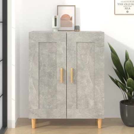 vidaXL Sideboard Betongrau 69,5x34x90 cm Holzwerkstoff