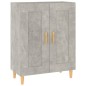 vidaXL Sideboard Betongrau 69,5x34x90 cm Holzwerkstoff vidaXL Sideboard Betongrau 69,5x34x90 cm Holzwerkstoff