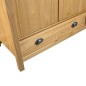 vidaXL Kleiderschrank mit 3 Türen Hill 127x50x170cm Massivholz Kiefer vidaXL Kleiderschrank mit 3 Türen Hill 127x50x170cm Massivholz Kiefer