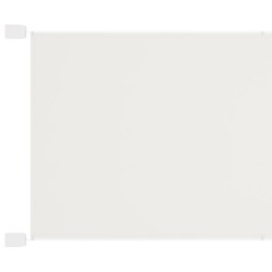 vidaXL Senkrechtmarkise Weiß 60x800 cm Oxford-Gewebe