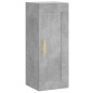 vidaXL Highboard Betongrau 34,5x34x180 cm Holzwerkstoff vidaXL Highboard Betongrau 34,5x34x180 cm Holzwerkstoff