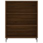 vidaXL Regalschrank Braun Eichen-Optik 69,5x32,5x90 cm Holzwerkstoff vidaXL Regalschrank Braun Eichen-Optik 69,5x32,5x90 cm Holzwerkstoff