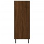 vidaXL Regalschrank Braun Eichen-Optik 69,5x32,5x90 cm Holzwerkstoff vidaXL Regalschrank Braun Eichen-Optik 69,5x32,5x90 cm Holzwerkstoff