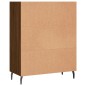 vidaXL Regalschrank Braun Eichen-Optik 69,5x32,5x90 cm Holzwerkstoff vidaXL Regalschrank Braun Eichen-Optik 69,5x32,5x90 cm Holzwerkstoff