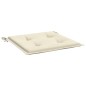 Gartenstuhl-Kissen 6 Stk. Creme 40x40x3 cm Oxford-Gewebe Gartenstuhl-Kissen 6 Stk. Creme 40x40x3 cm Oxford-Gewebe