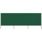vidaXL 3-teiliges Windschutzgewebe 400 x 120 cm Grün vidaXL 3-teiliges Windschutzgewebe 400 x 120 cm Grün