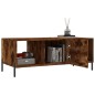 vidaXL Couchtisch Räuchereiche 102x50x40 cm Holzwerkstoff vidaXL Couchtisch Räuchereiche 102x50x40 cm Holzwerkstoff