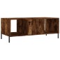 vidaXL Couchtisch Räuchereiche 102x50x40 cm Holzwerkstoff vidaXL Couchtisch Räuchereiche 102x50x40 cm Holzwerkstoff